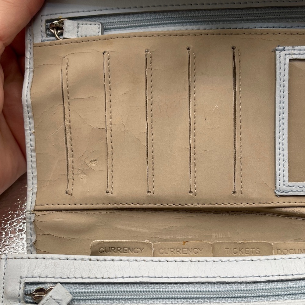 Wedgwood Pale Blue Document Holder Clutch Understated Beauty Wedgewood Document - Picture 3 of 11